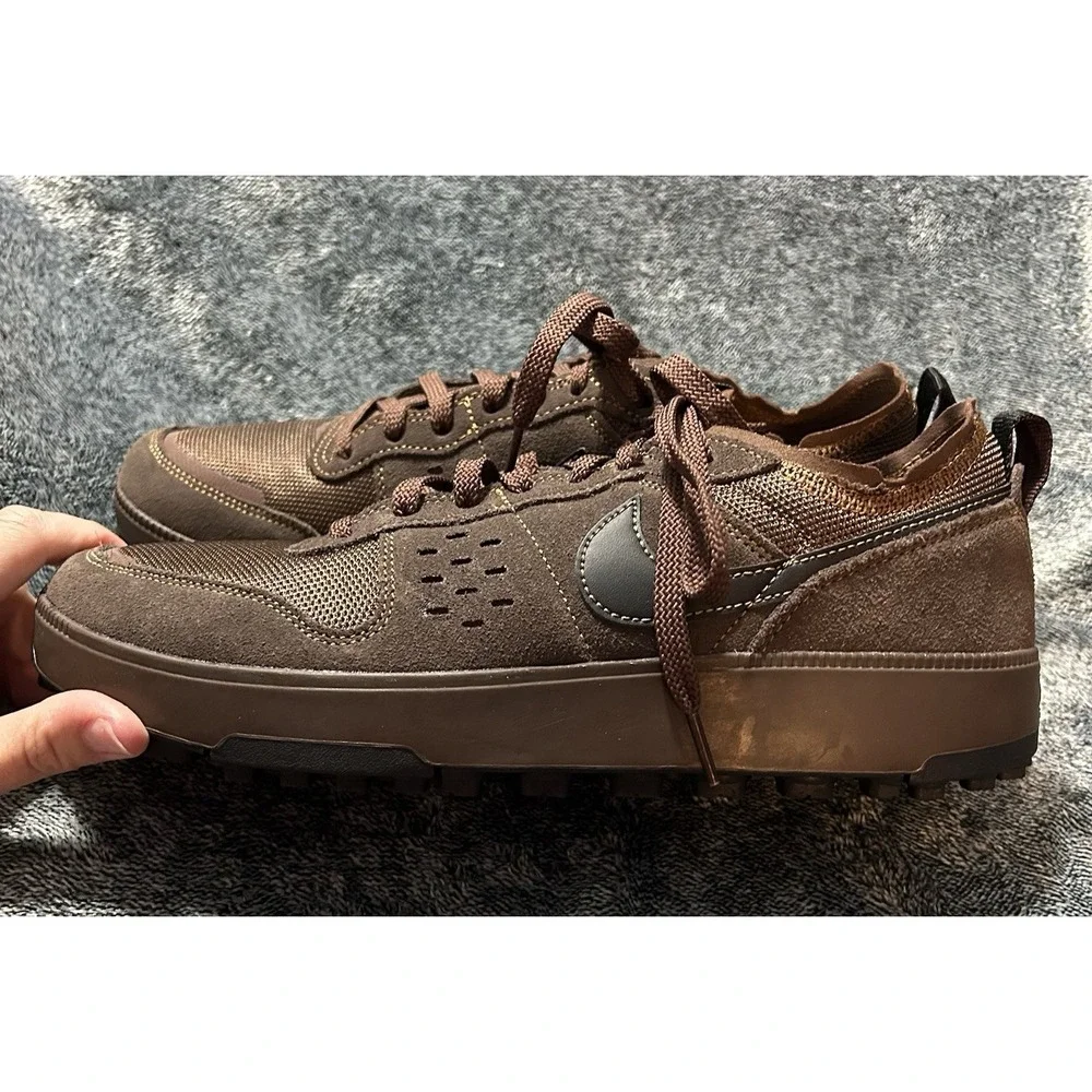 Nike C1TY Street Light Chocolate Brown Athletic Shoes Men's Size 10.5 FZ3863-203